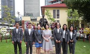 สปว เข้าร่วมงานวันสถาปนาคณะศึกษาศาสตร์ และวันศาสตราจารย์ ดร.สาโรช บัวศรี “ครบรอบ 76 ปี