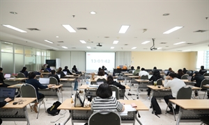 ภาพการจัดโครงการ “พัฒนาบุคลากรเพื่อเป็นผู้ประเมินผลสัมฤทธิ์ทางสังคม (Level1: Social Value Associate)”