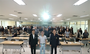 ภาพการจัดโครงการพัฒนาศักยภาพการวิจัย “ SCImago Integrity Risk Indicators (SCImago IRIS): Global and Thailand Cases”