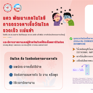 พัฒนาเทคโนโลยีการตรวจหาเชื้อวัณโรครวดเร็ว เเม่นยำ