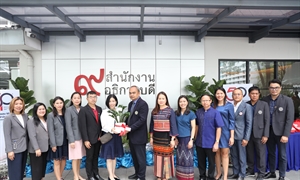 สปว ร่วมแสดงความยินดีเนื่องในโอกาสวันสถาปนาสำนักงานอธิการบดี ครบรอบ 50 ปี