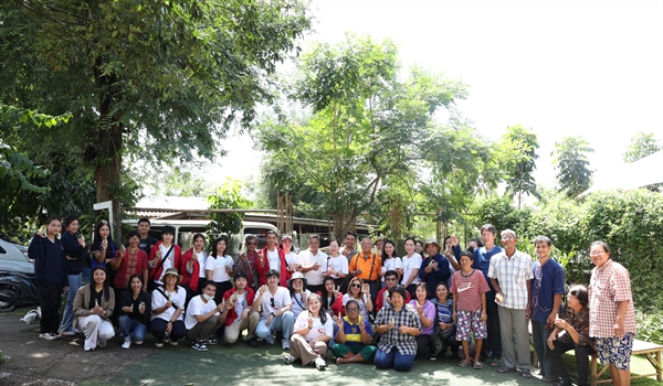 ภาพบรรยากาศการจัดโครงการส่งเสริมวัฒนธรรมการนำผลงานวิจัยบริการต่อชุมชน อยุธยา
