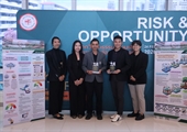 สปว ได้รับโล่รางวัลดีเด่น จำนวน 2 รางวัล ภายในงาน โครงการสัมมนาแลกเปลี่ยนเรียนรู้ด้านการบริหารความเสี่ยง Risk & Opportunity Day
