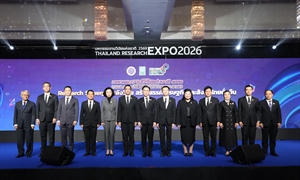 มศว โดย อธิการบดี พร้อมคณะผู้บริหาร ร่วม Thailand Research Expo 2026