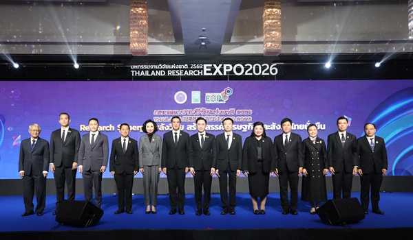มศว โดย อธิการบดี พร้อมคณะผู้บริหาร ร่วม Thailand Research Expo 2026