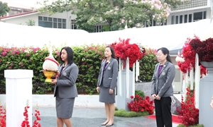 สปว ร่วมพิธีวางพานพุ่ม วันมหาวิทยาลัยศรีนครินทรวิโรฒ 2568